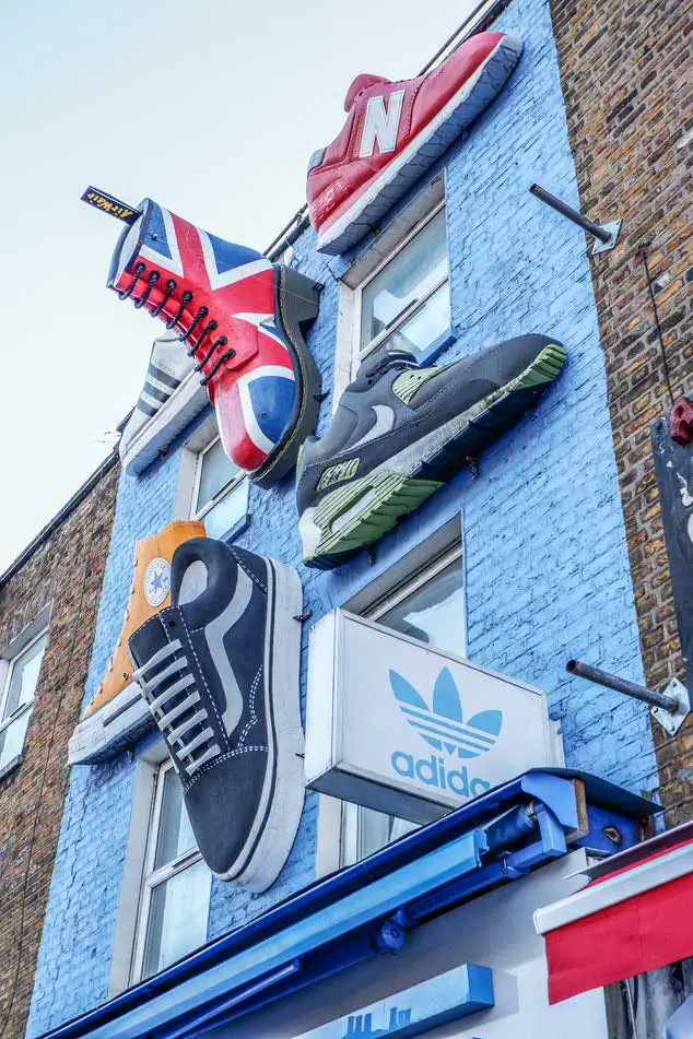 things to do in camden town visit camden town camden lock london shopping shoes 